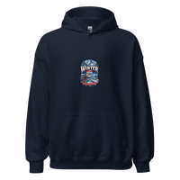 Winter Highway 395 Unisex Hoodie product mockup 3