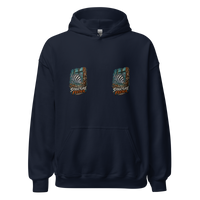 Structure Feeder Striped Fish Unisex Hoodie product mockup 3
