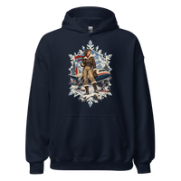 Vintage Aviation Pin-Up T-Shirt – Edition 05 Unisex Hoodie product mockup 3