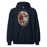 Vintage Aviation Pin-Up T-Shirt – Edition 07 Unisex Hoodie product mockup 3
