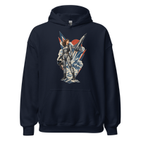 Vintage Aviation Pin-Up T-Shirt – Edition 15 Unisex Hoodie product mockup 3