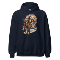 Vintage Aviation Pin-Up T-Shirt – Edition 22 Unisex Hoodie product mockup 3
