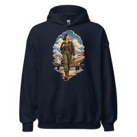 Vintage Aviation Pin-Up T-Shirt – Edition 33 Unisex Hoodie product mockup 3