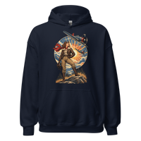 Vintage Aviation Pin-Up T-Shirt – Edition 35 Unisex Hoodie product mockup 3