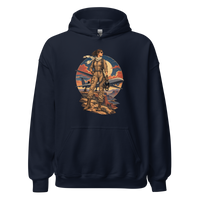 Vintage Aviation Pin-Up T-Shirt – Edition 40 Unisex Hoodie product mockup 3