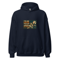 Vintage Radio Unisex Hoodie product mockup 3
