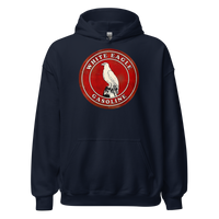 White Eagle Vintage Gas and Oil T-Shirt — Muncle Mikes Unisex Hoodie product mockup 3