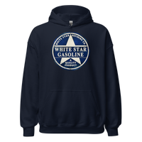 White Star Gasoline Vintage Gas and Oil T-Shirt — Muncle Mikes Unisex Hoodie product mockup 3