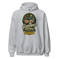 Grandpa's Garage Quality Control T-Shirt – Mechanic Gift Unisex Hoodie product mockup 3