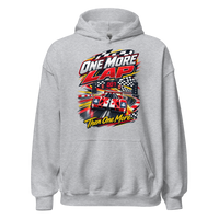 One More Lap Unisex Hoodie product mockup 3