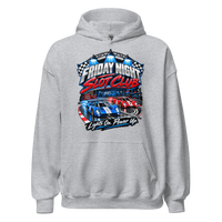 Friday Night Slot Club Unisex Hoodie product mockup 3