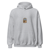 Lone Pine Old West Enamel Camping Mug – California Gift Unisex Hoodie product mockup 3