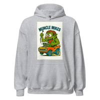 Monster Mugs 006 Hot Rod Coffee Mug — Muncle Mikes Unisex Hoodie product mockup 3