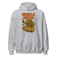 Monster Mugs 012 Hot Rod Coffee Mug — Muncle Mikes Unisex Hoodie product mockup 3