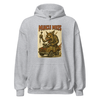 Monster Mugs 010 Hot Rod Coffee Mug — Muncle Mikes Unisex Hoodie product mockup 3