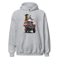 Red Gasser Launch Unisex Hoodie product mockup 2