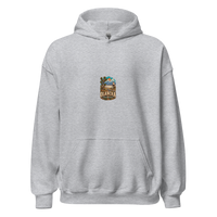Olancha California Enamel Unisex Hoodie product mockup 2