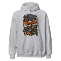 Prototype Number We Stopped Counting Unisex Hoodie product mockup 2