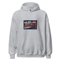 Retro Monster Unisex Hoodie product mockup 2