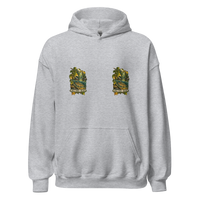 Small Creek Big Day Trout Unisex Hoodie product mockup 2