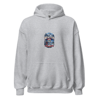 Winter Highway 395 Unisex Hoodie product mockup 2