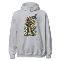 Vintage Aviation Pin-Up T-Shirt – Edition 03 Unisex Hoodie product mockup 2