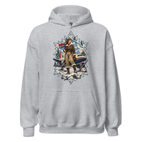 Vintage Aviation Pin-Up T-Shirt – Edition 05 Unisex Hoodie product mockup 2
