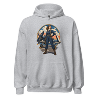 Vintage Aviation Pin-Up T-Shirt – Edition 11 Unisex Hoodie product mockup 2