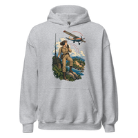 Vintage Aviation Pin-Up T-Shirt – Edition 29 Unisex Hoodie product mockup 2