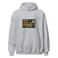Vintage Radio Unisex Hoodie product mockup 2