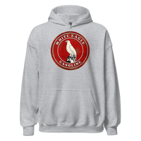 White Eagle Vintage Gas and Oil T-Shirt — Muncle Mikes Unisex Hoodie product mockup 2