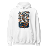 Disassembly Is the Easy Part Unisex Hoodie product mockup 4