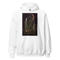 Eclipse Hellebore Gothic Botanical Poster – Dark Academia Wall Art Unisex Hoodie product mockup 4