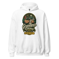 Grandpa's Garage Quality Control T-Shirt – Mechanic Gift Unisex Hoodie product mockup 4