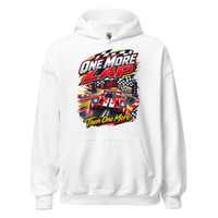 One More Lap Unisex Hoodie product mockup 4