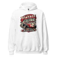Vintage Electric Unisex Hoodie product mockup 4