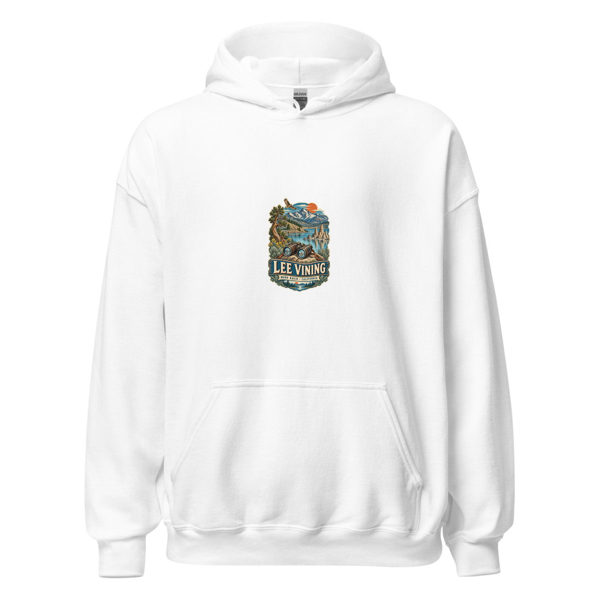 Lee Vining California Unisex Hoodie product mockup 4