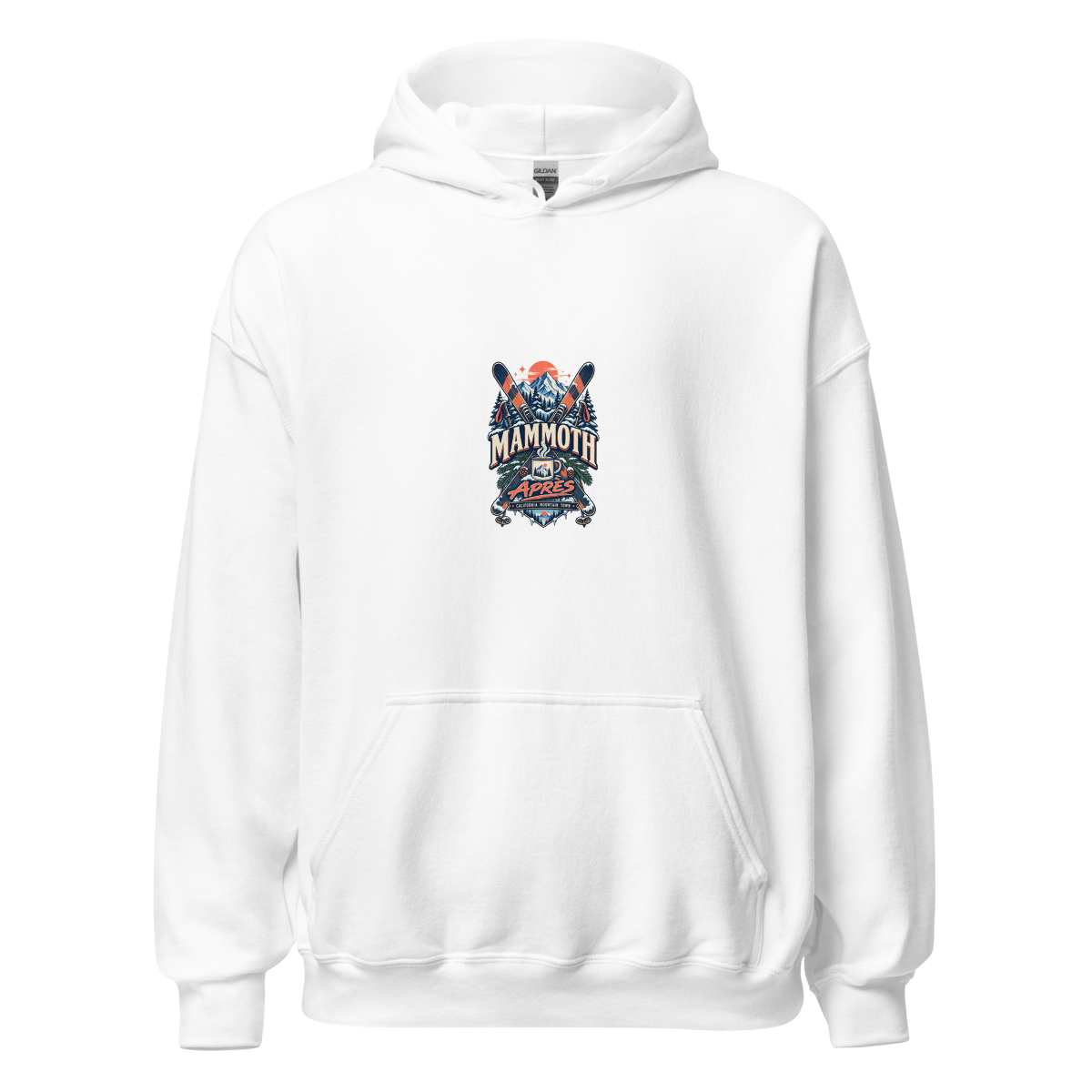 Mammoth Lakes Après Ski Unisex Hoodie product mockup 4