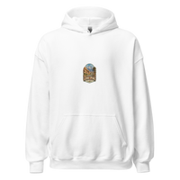 Lone Pine Scenic Road Enamel Camping Mug – California Gift Unisex Hoodie product mockup 4