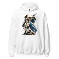 Vintage Aviation Pin-Up T-Shirt – Edition 41 Unisex Hoodie product mockup 4