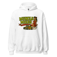 Monster Mugs 001 Hot Rod Coffee Mug — Muncle Mikes Unisex Hoodie product mockup 4
