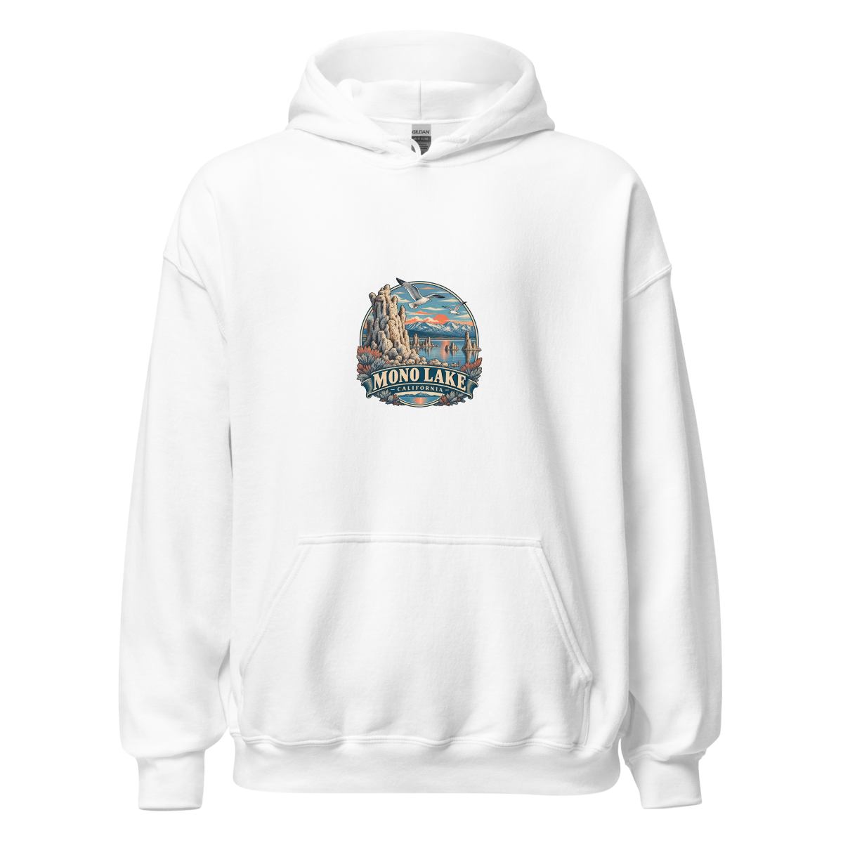 Mono Lake Tufa Unisex Hoodie product mockup 4
