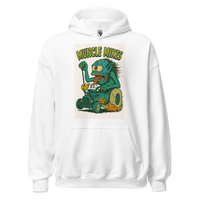 Monster Mugs 003 Hot Rod Coffee Mug — Muncle Mikes Unisex Hoodie product mockup 4