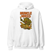 Monster Mugs 012 Hot Rod Coffee Mug — Muncle Mikes Unisex Hoodie product mockup 4
