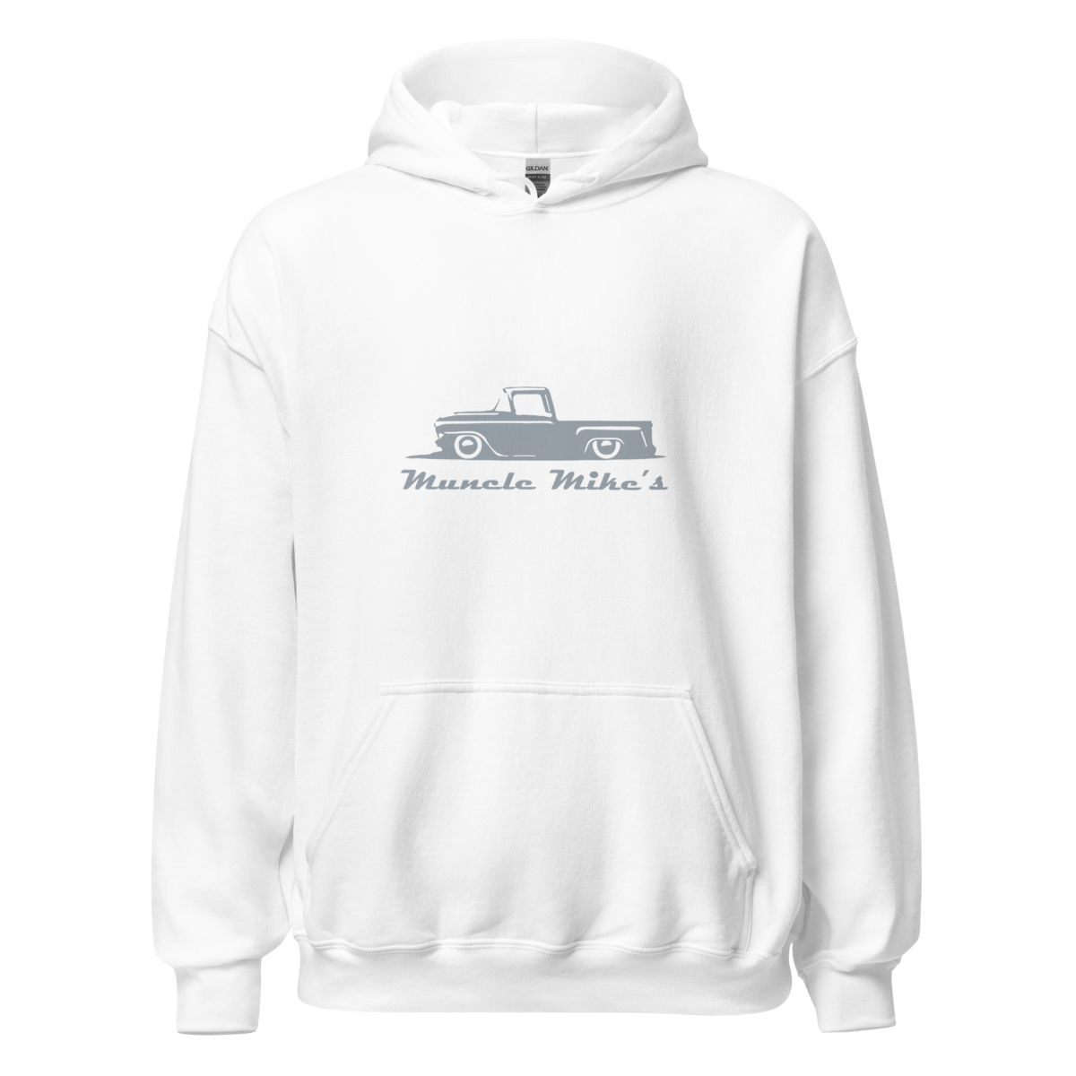 Muncle Mikes Hat: Hot Rod Hatter! Unisex Hoodie product mockup 4