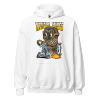 Muncle Mikes Hot Rod Monster Heavyweight T-Shirt – Black Unisex Hoodie product mockup 4