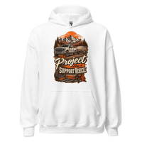 Project Support Vehicle Unisex Hoodie product mockup 4