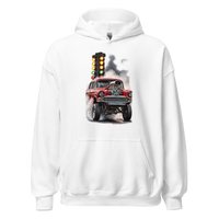 Red Gasser Launch Unisex Hoodie product mockup