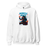 Muncle Mikes Hot Rod and Rat Rod Shirt Mayhem! Monster Rods! (032) Unisex Hoodie product mockup