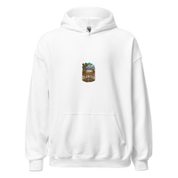 Olancha California Enamel Unisex Hoodie product mockup